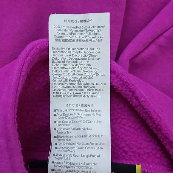 Under Armour‎ half zip fleece pullover jacket fuschia purple size small - Picture 5 of 7
